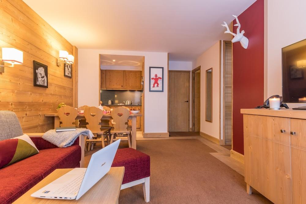 Residence Pierre & Vacances Premium Les Chalets Du Forum Courchevel Exterior foto