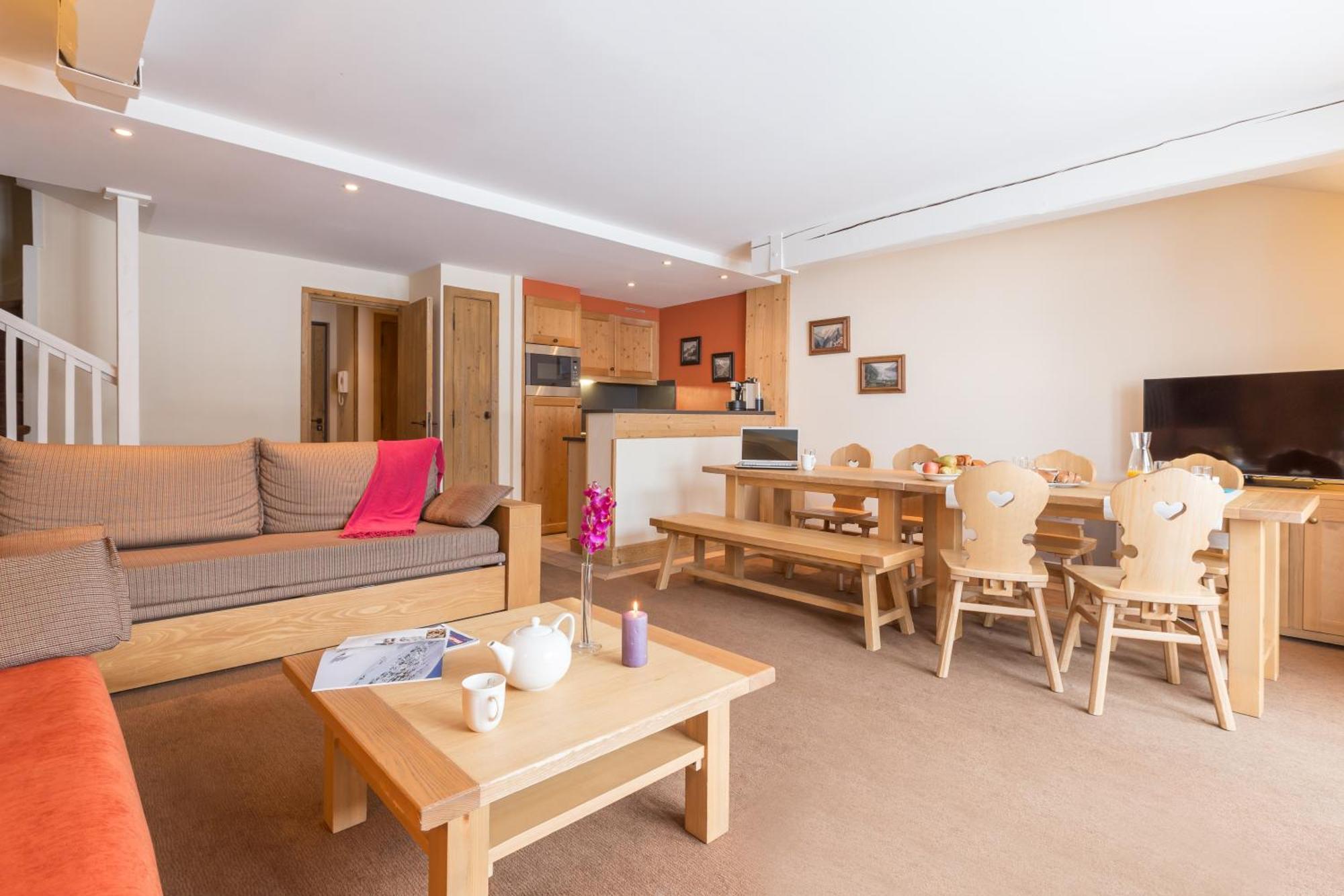 Residence Pierre & Vacances Premium Les Chalets Du Forum Courchevel Exterior foto