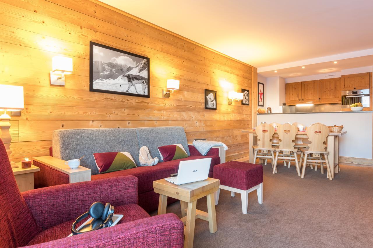 Residence Pierre & Vacances Premium Les Chalets Du Forum Courchevel Exterior foto