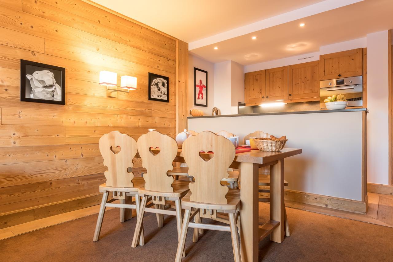 Residence Pierre & Vacances Premium Les Chalets Du Forum Courchevel Exterior foto
