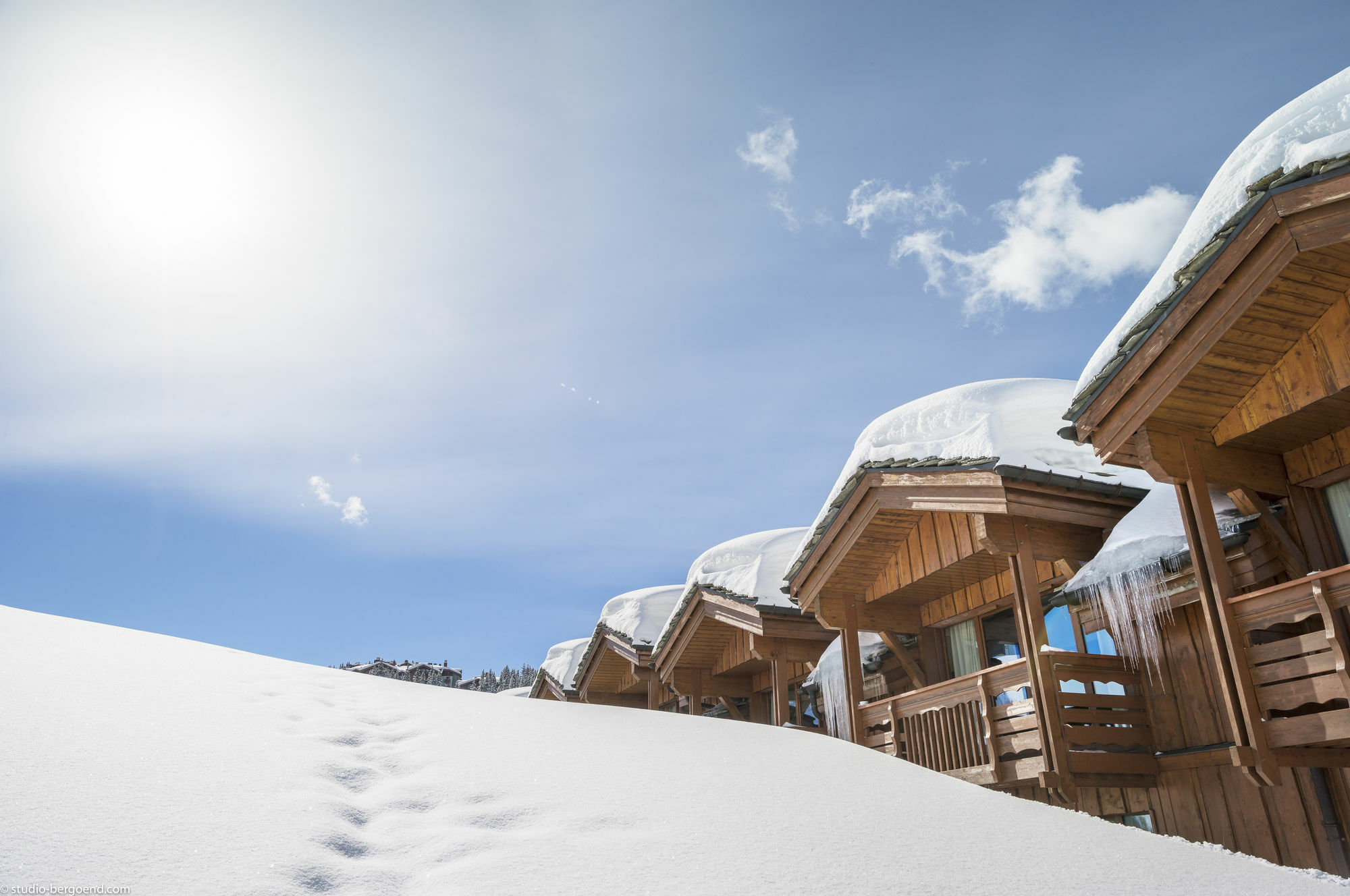 Residence Pierre & Vacances Premium Les Chalets Du Forum Courchevel Exterior foto
