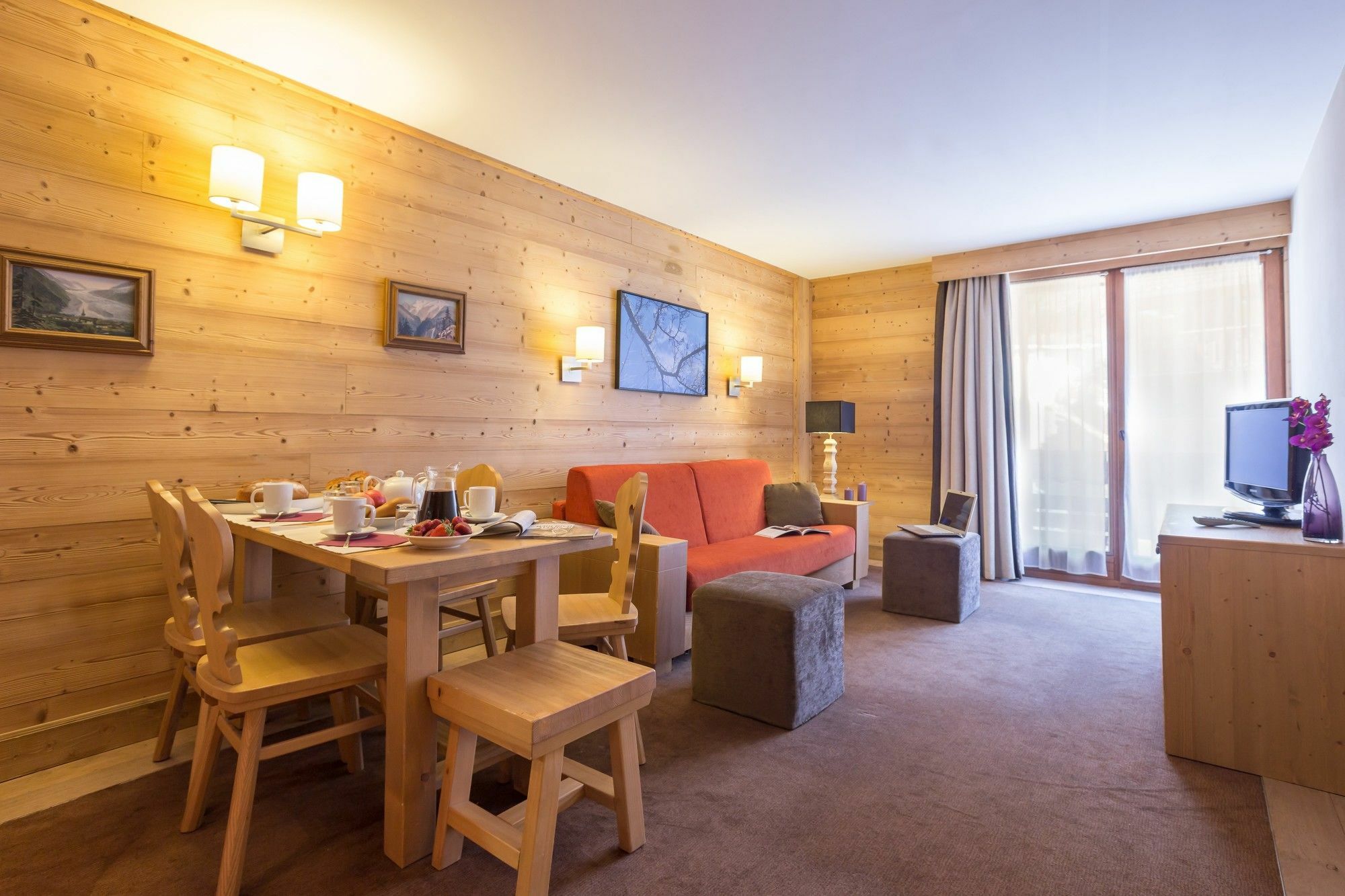 Residence Pierre & Vacances Premium Les Chalets Du Forum Courchevel Exterior foto